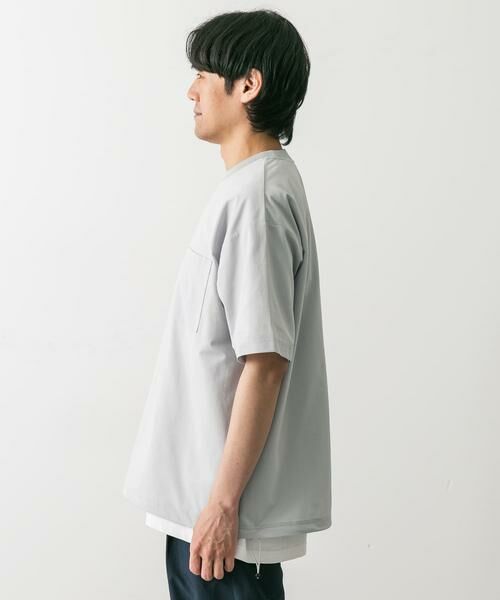 URBAN RESEARCH DOORS / アーバンリサーチ ドアーズ Tシャツ | 『吸水速乾/イージーケア/接触冷感』クイックドライ ワッフルメッシュ Tシャツ | 詳細29