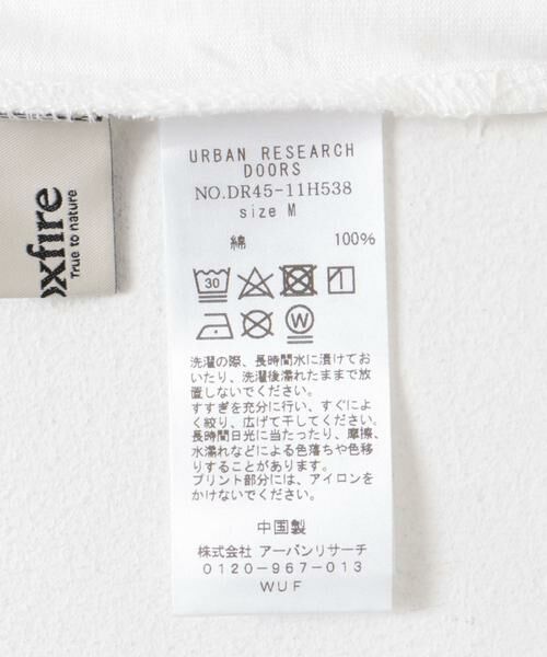 URBAN RESEARCH DOORS / アーバンリサーチ ドアーズ Tシャツ | 『別注』Foxfire×DOORS　フォトプリントTシャツ | 詳細20