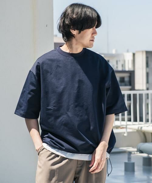 URBAN RESEARCH DOORS / アーバンリサーチ ドアーズ Tシャツ | URD Drawstring Short-sleeve T-shirts | 詳細2
