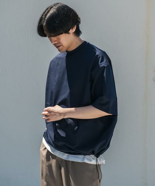 URBAN RESEARCH DOORS / アーバンリサーチ ドアーズ Tシャツ | URD Drawstring Short-sleeve T-shirts | 詳細4