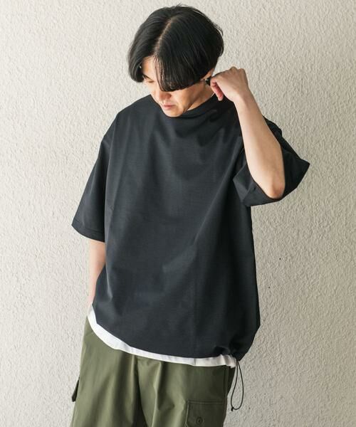 URBAN RESEARCH DOORS / アーバンリサーチ ドアーズ Tシャツ | URD Drawstring Short-sleeve T-shirts | 詳細24