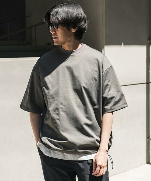 URBAN RESEARCH DOORS / アーバンリサーチ ドアーズ Tシャツ | URD Drawstring Short-sleeve T-shirts | 詳細29