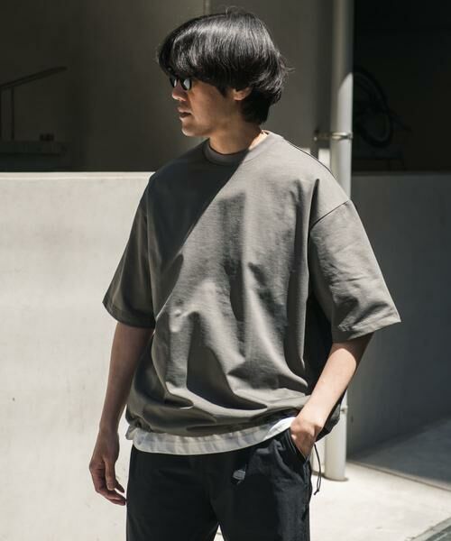 URBAN RESEARCH DOORS / アーバンリサーチ ドアーズ Tシャツ | URD Drawstring Short-sleeve T-shirts | 詳細30
