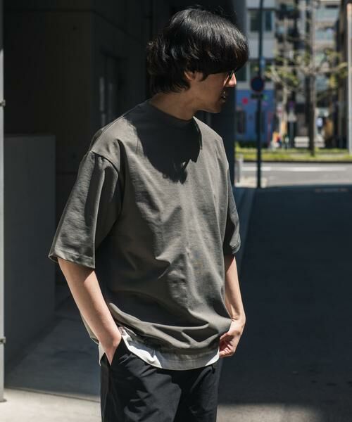 URBAN RESEARCH DOORS / アーバンリサーチ ドアーズ Tシャツ | URD Drawstring Short-sleeve T-shirts | 詳細24