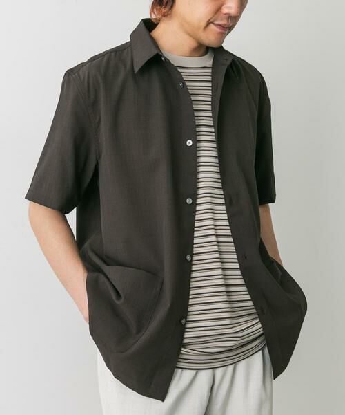 URBAN RESEARCH DOORS / アーバンリサーチ ドアーズ シャツ・ブラウス | 『UR TECH DRYLUXE』『イージーケア/速乾』レギュラーカラーシャツ | 詳細4