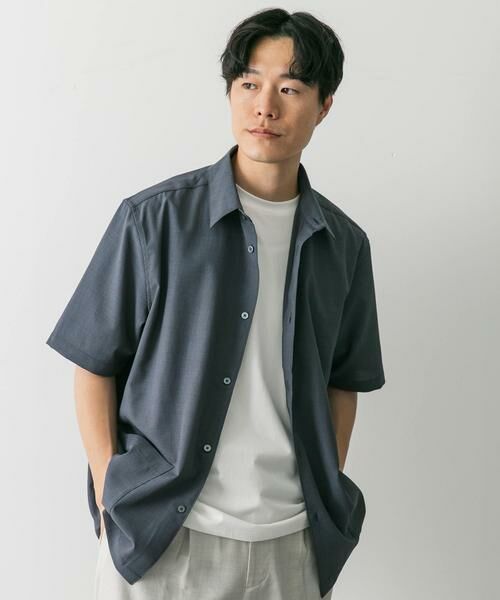 URBAN RESEARCH DOORS / アーバンリサーチ ドアーズ シャツ・ブラウス | 『UR TECH DRYLUXE』『イージーケア/速乾』レギュラーカラーシャツ | 詳細30