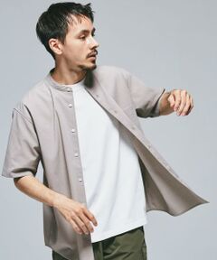 URBAN RESEARCH DOORS / アーバンリサーチ ドアーズ シャツ・ブラウス | 『一部WEB限定』『UR TECH DRYLUXE』バンドカラーシャツ