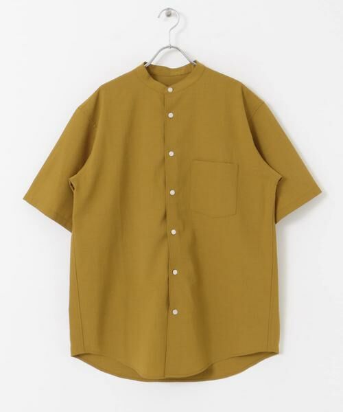 URBAN RESEARCH DOORS / アーバンリサーチ ドアーズ シャツ・ブラウス | 『一部WEB限定』『UR TECH DRYLUXE』バンドカラーシャツ | 詳細20