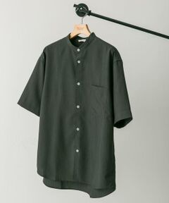 URBAN RESEARCH DOORS / アーバンリサーチ ドアーズ シャツ・ブラウス | 『XLサイズ/WEB限定』『吸水速乾』セオアルファバンドカラーショートスリーブ シャツ