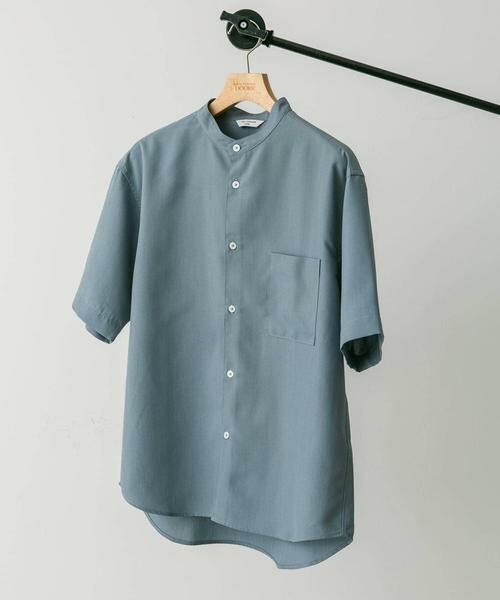 URBAN RESEARCH DOORS / アーバンリサーチ ドアーズ シャツ・ブラウス | 『XLサイズ/WEB限定』『吸水速乾』セオアルファバンドカラーショートスリーブ シャツ | 詳細11