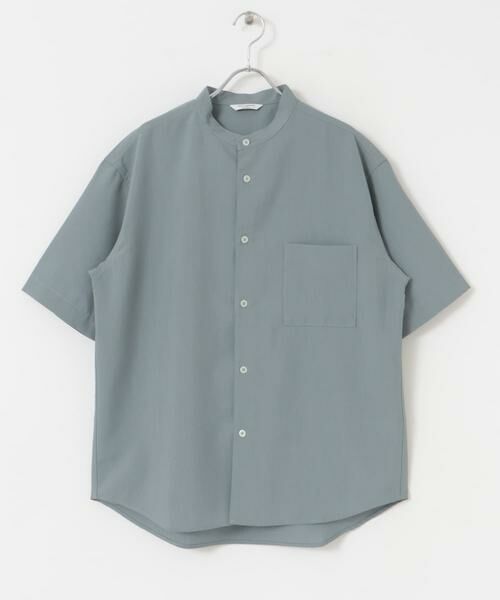 URBAN RESEARCH DOORS / アーバンリサーチ ドアーズ シャツ・ブラウス | 『XLサイズ/WEB限定』『吸水速乾』セオアルファバンドカラーショートスリーブ シャツ | 詳細22