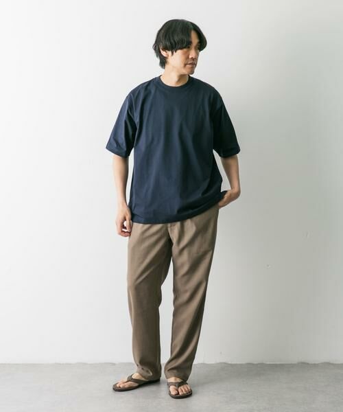 URBAN RESEARCH DOORS / アーバンリサーチ ドアーズ その他パンツ | 『吸水速乾/イージーケア』リネンライクイージーパンツ | 詳細11