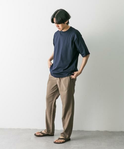 URBAN RESEARCH DOORS / アーバンリサーチ ドアーズ その他パンツ | 『吸水速乾/イージーケア』リネンライクイージーパンツ | 詳細12