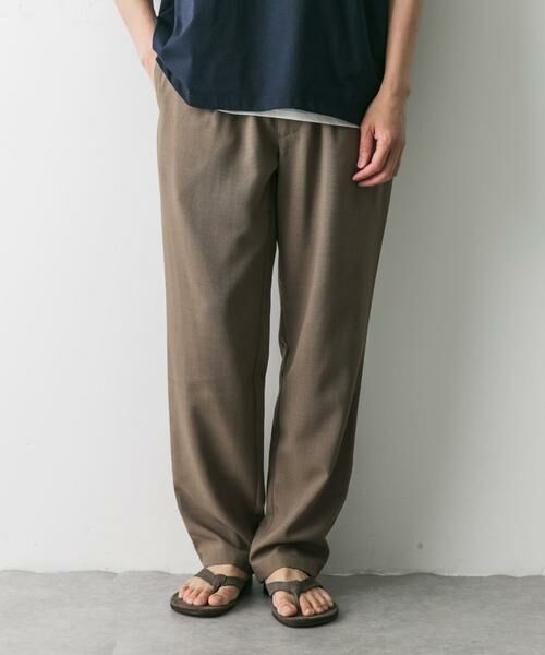 URBAN RESEARCH DOORS / アーバンリサーチ ドアーズ その他パンツ | 『吸水速乾/イージーケア』リネンライクイージーパンツ | 詳細6