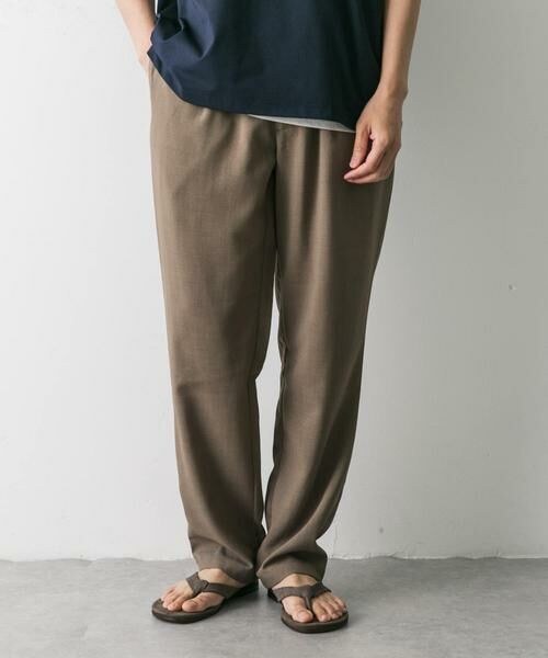 URBAN RESEARCH DOORS / アーバンリサーチ ドアーズ その他パンツ | 『吸水速乾/イージーケア』リネンライクイージーパンツ | 詳細7