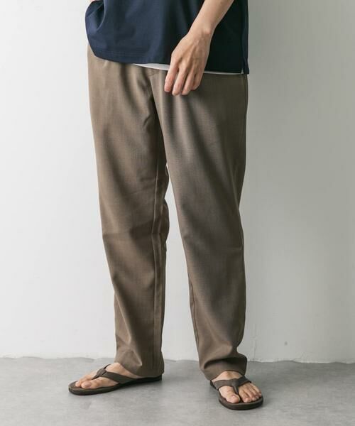 URBAN RESEARCH DOORS / アーバンリサーチ ドアーズ その他パンツ | 『吸水速乾/イージーケア』リネンライクイージーパンツ | 詳細8