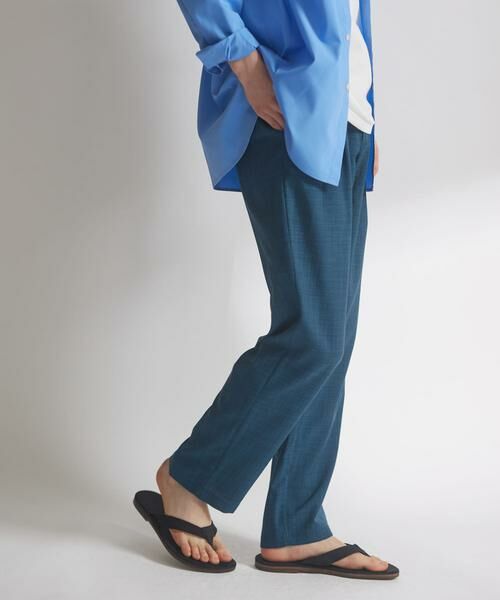 URBAN RESEARCH DOORS / アーバンリサーチ ドアーズ その他パンツ | 『吸水速乾/イージーケア』リネンライクイージーパンツ | 詳細28