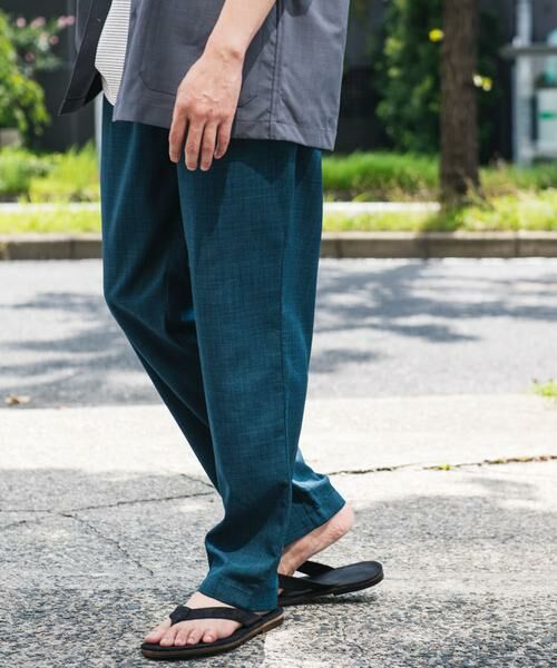 URBAN RESEARCH DOORS / アーバンリサーチ ドアーズ その他パンツ | 『吸水速乾/イージーケア』リネンライクイージーパンツ | 詳細19