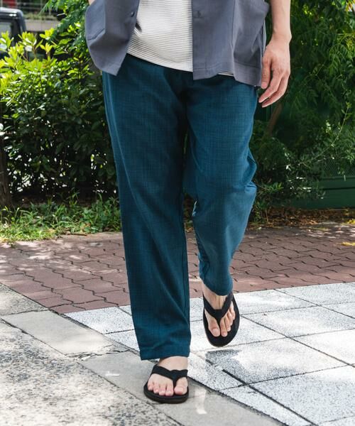 URBAN RESEARCH DOORS / アーバンリサーチ ドアーズ その他パンツ | 『吸水速乾/イージーケア』リネンライクイージーパンツ | 詳細21