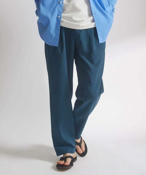 URBAN RESEARCH DOORS / アーバンリサーチ ドアーズ その他パンツ | 『吸水速乾/イージーケア』リネンライクイージーパンツ | 詳細24