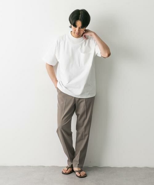 URBAN RESEARCH DOORS / アーバンリサーチ ドアーズ その他パンツ | TRツイルテーパードトラウザー | 詳細13