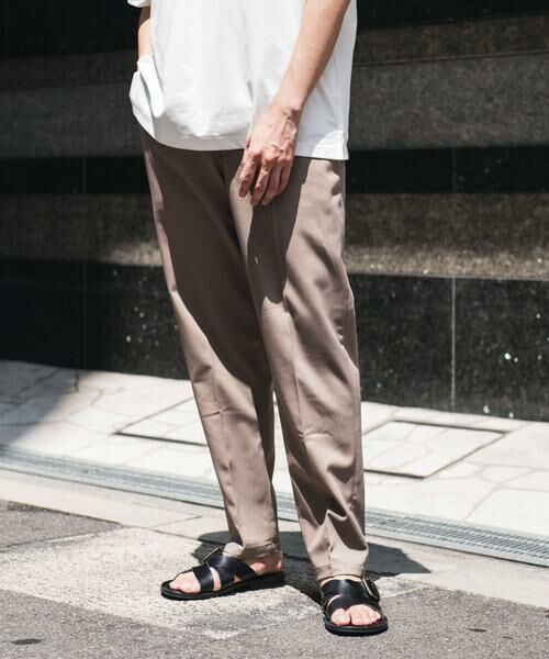 URBAN RESEARCH DOORS / アーバンリサーチ ドアーズ その他パンツ | TRツイルテーパードトラウザー | 詳細2