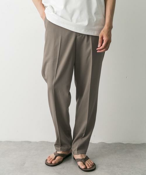 URBAN RESEARCH DOORS / アーバンリサーチ ドアーズ その他パンツ | TRツイルテーパードトラウザー | 詳細7