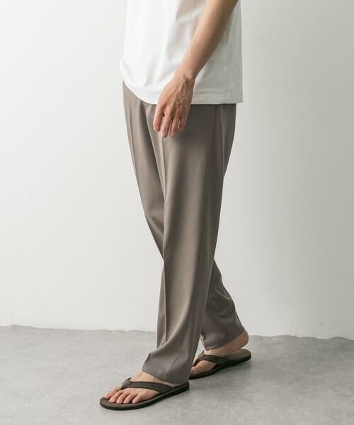 URBAN RESEARCH DOORS / アーバンリサーチ ドアーズ その他パンツ | TRツイルテーパードトラウザー | 詳細8