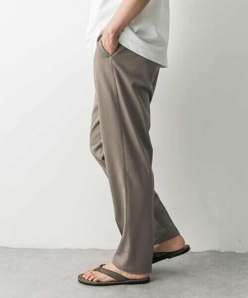 URBAN RESEARCH DOORS / アーバンリサーチ ドアーズ その他パンツ | TRツイルテーパードトラウザー | 詳細9