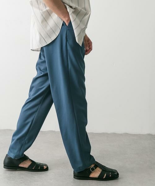 URBAN RESEARCH DOORS / アーバンリサーチ ドアーズ その他パンツ | TRツイルテーパードトラウザー | 詳細30