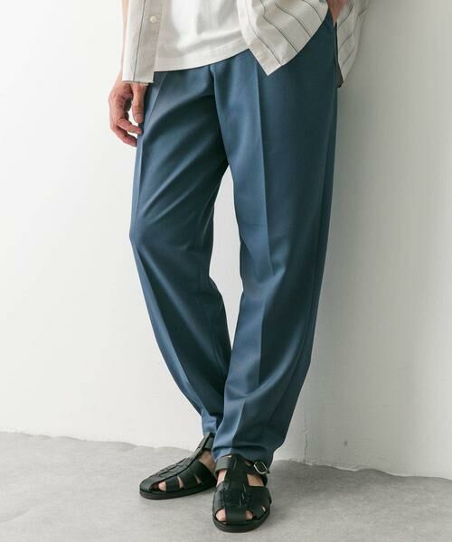 URBAN RESEARCH DOORS / アーバンリサーチ ドアーズ その他パンツ | TRツイルテーパードトラウザー | 詳細25