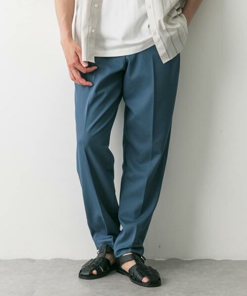 URBAN RESEARCH DOORS / アーバンリサーチ ドアーズ その他パンツ | TRツイルテーパードトラウザー | 詳細26