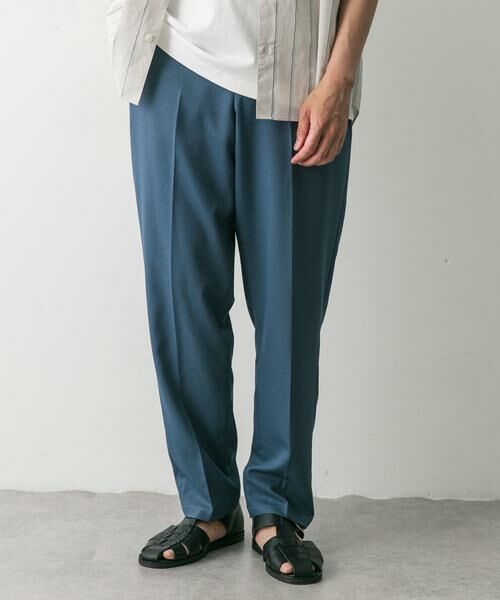 URBAN RESEARCH DOORS / アーバンリサーチ ドアーズ その他パンツ | TRツイルテーパードトラウザー | 詳細27