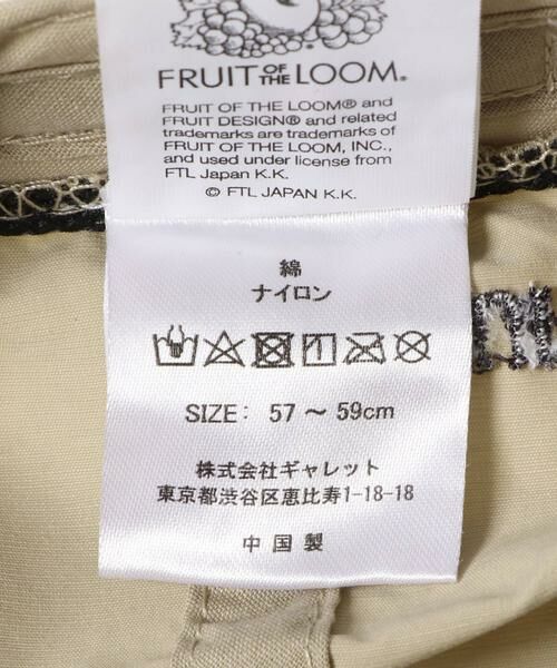 URBAN RESEARCH DOORS / アーバンリサーチ ドアーズ キャップ | 『別注』FTL×DOORS　刺繍キャップ | 詳細15