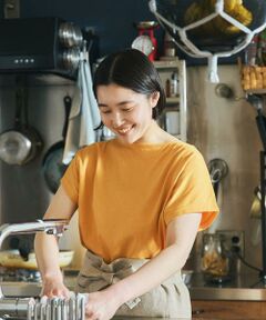 URBAN RESEARCH DOORS / アーバンリサーチ ドアーズ Tシャツ | add fabrics オーバーフレンチTシャツ