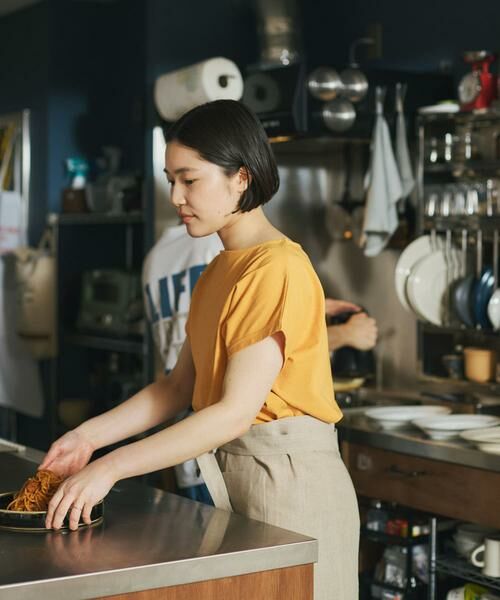 URBAN RESEARCH DOORS / アーバンリサーチ ドアーズ Tシャツ | add fabrics オーバーフレンチTシャツ | 詳細1