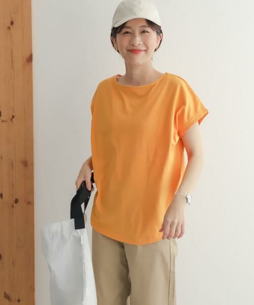 URBAN RESEARCH DOORS / アーバンリサーチ ドアーズ Tシャツ | add fabrics オーバーフレンチTシャツ | 詳細11