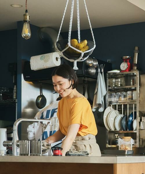 URBAN RESEARCH DOORS / アーバンリサーチ ドアーズ Tシャツ | add fabrics オーバーフレンチTシャツ | 詳細2