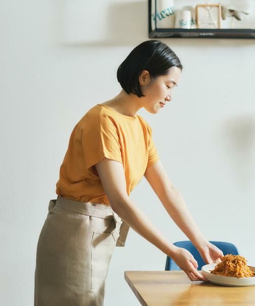 URBAN RESEARCH DOORS / アーバンリサーチ ドアーズ Tシャツ | add fabrics オーバーフレンチTシャツ | 詳細3