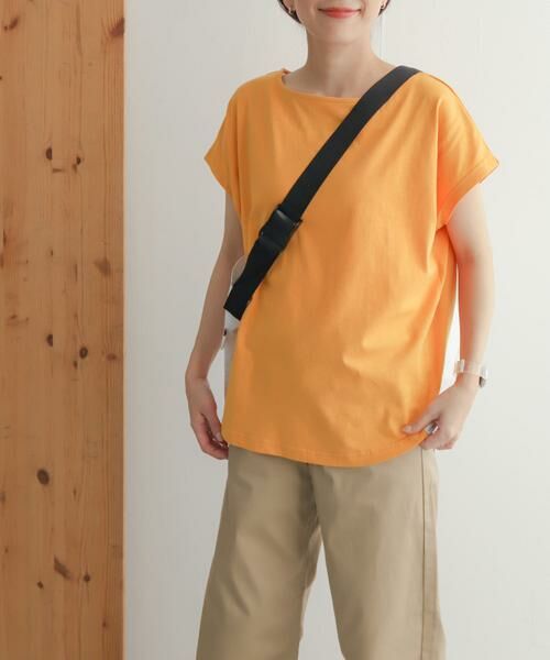 URBAN RESEARCH DOORS / アーバンリサーチ ドアーズ Tシャツ | add fabrics オーバーフレンチTシャツ | 詳細8