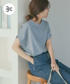 URBAN RESEARCH DOORS / アーバンリサーチ ドアーズ Tシャツ | 『UR TECH ひやサラクール』ドライコットンボートネックプルオーバー