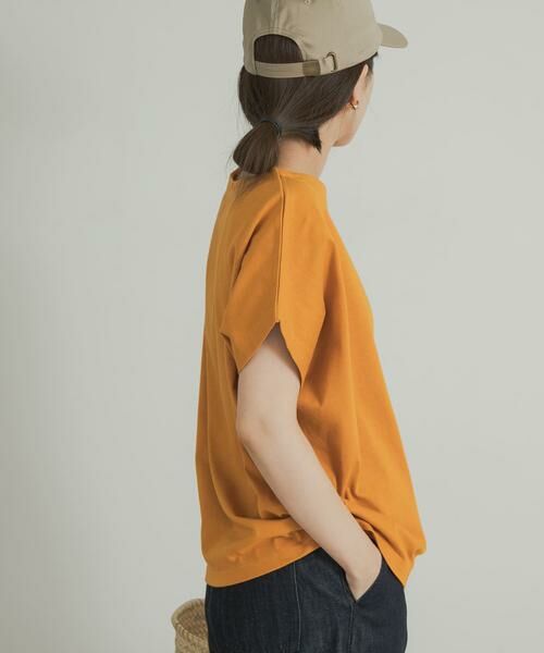 URBAN RESEARCH DOORS / アーバンリサーチ ドアーズ Tシャツ | 『UR TECH ひやサラクール』ドライコットンボートネックプルオーバー | 詳細3