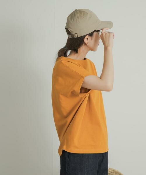 URBAN RESEARCH DOORS / アーバンリサーチ ドアーズ Tシャツ | 『UR TECH ひやサラクール』ドライコットンボートネックプルオーバー | 詳細4