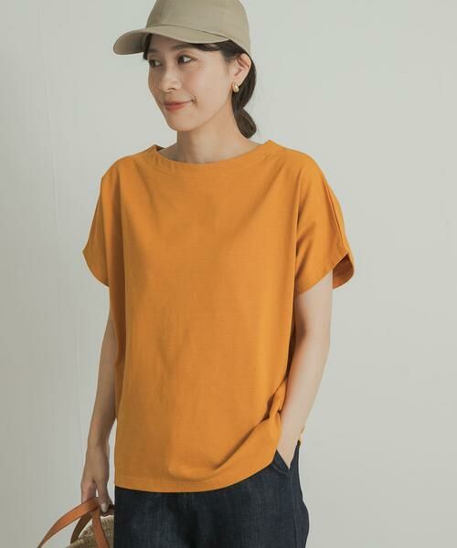 URBAN RESEARCH DOORS / アーバンリサーチ ドアーズ Tシャツ | 『UR TECH ひやサラクール』ドライコットンボートネックプルオーバー | 詳細6