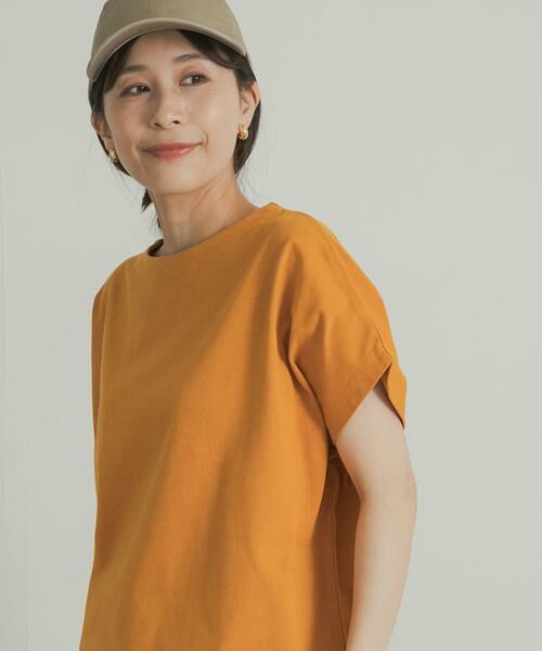 URBAN RESEARCH DOORS / アーバンリサーチ ドアーズ Tシャツ | 『UR TECH ひやサラクール』ドライコットンボートネックプルオーバー | 詳細8