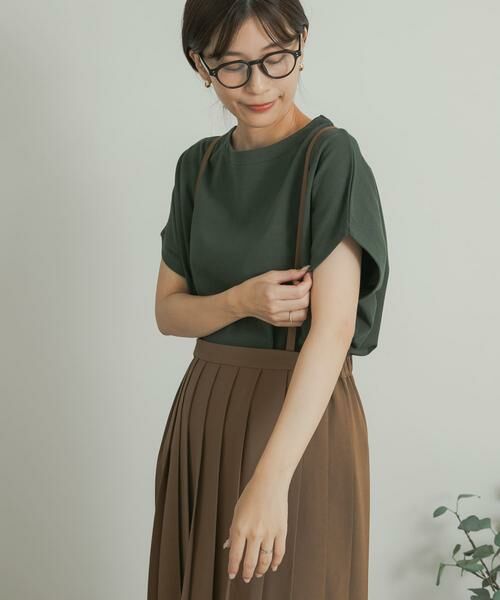 URBAN RESEARCH DOORS / アーバンリサーチ ドアーズ Tシャツ | 『UR TECH ひやサラクール』ドライコットンボートネックプルオーバー | 詳細16