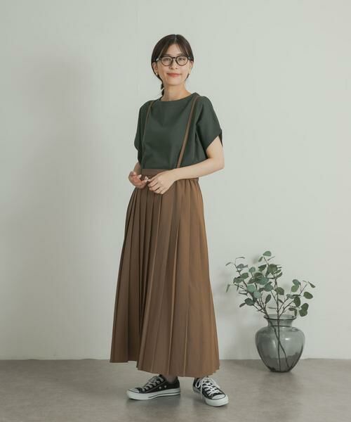 URBAN RESEARCH DOORS / アーバンリサーチ ドアーズ Tシャツ | 『UR TECH ひやサラクール』ドライコットンボートネックプルオーバー | 詳細22