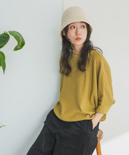 URBAN RESEARCH DOORS / アーバンリサーチ ドアーズ Tシャツ | タックフライスワイドTシャツ | 詳細1