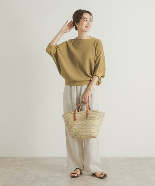 URBAN RESEARCH DOORS / アーバンリサーチ ドアーズ Tシャツ | タックフライスワイドTシャツ | 詳細7