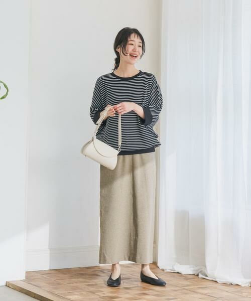 URBAN RESEARCH DOORS / アーバンリサーチ ドアーズ Tシャツ | タックフライスワイドTシャツ | 詳細17